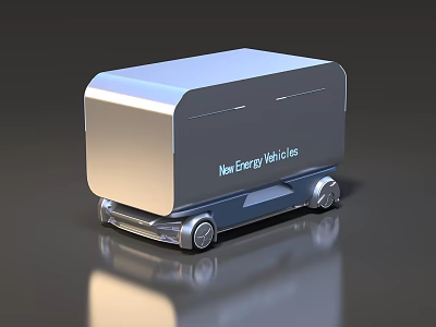 Modern New Energy Vehicle with Sleek Design and Advanced Technology Features 3d model