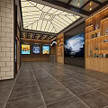 Modern Cinema Interior With Comfortable Seats Large Screen And Warm Ambient Lighting Design
