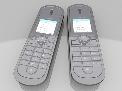 Mobile phone digital smart Nokia retro 3d model