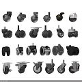 Different Types of Wheels with Various Designs Sizes Materials and Applications for Equipment