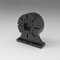 Industrial equipment five-axis module machine tool supporting device 1360 3d model