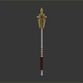 Scepter Ancient Scepter Cane Ancient Scepter Magic Scepter Metal Scepter Classical Scepter Magic Scepter 3d model