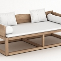 Nordic Lohan Bed 3d model