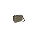 Gray Shoulder Bag With Metal Ring Decorations And Adjustable Strap Design 3d model