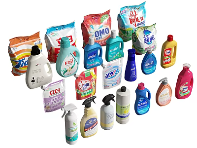 Laundry detergent detergent detergent 3d model