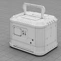 Modern Box Space Device 3d model
