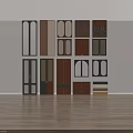 Various Stylish Wardrobe Doors With Wooden Glass Panel And Modern Design Patterns