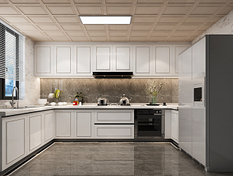 Modern Kitchen 3d model