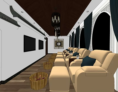 Foot bath room 3d model Foot bath room 3d model