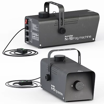 DEXIN N19 Fog Machine Household Appliance With Handheld Design Control Buttons And Power Cord 3d model