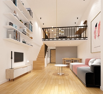 Nordic Apartment 3d model