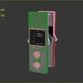 Smart card door lock smart lock smart door lock digital lock digital door lock security door lock password lock 3d model