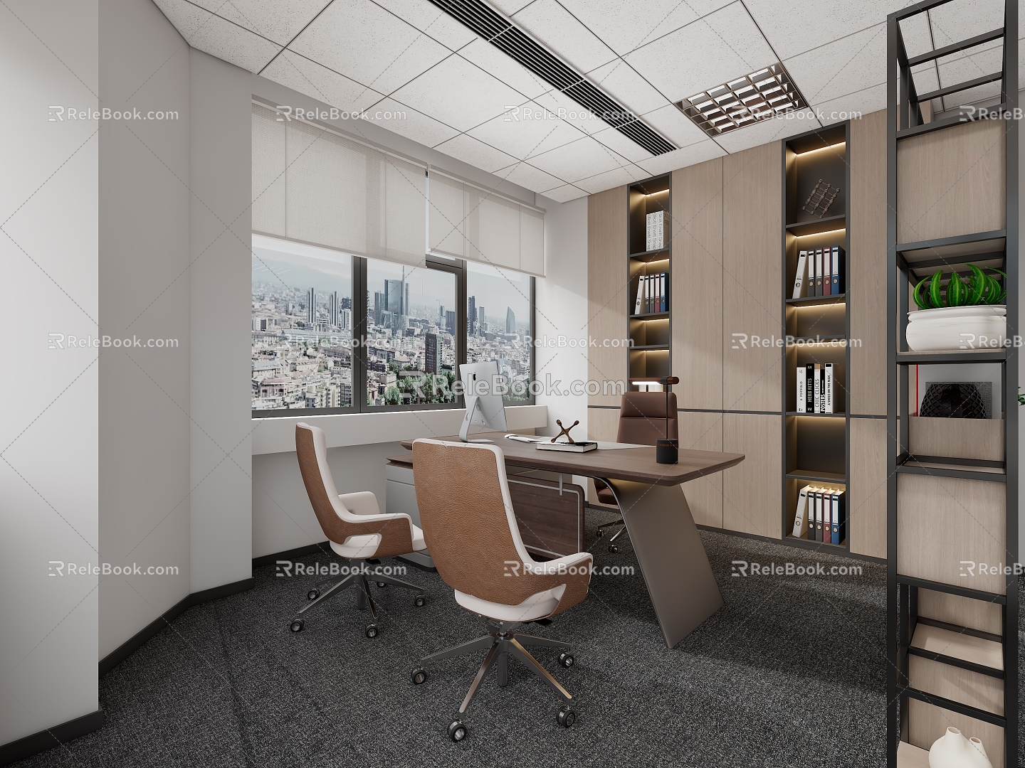 General Manager's Office Modern Office 3d model