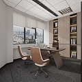 General Manager's Office Modern Office 3d model