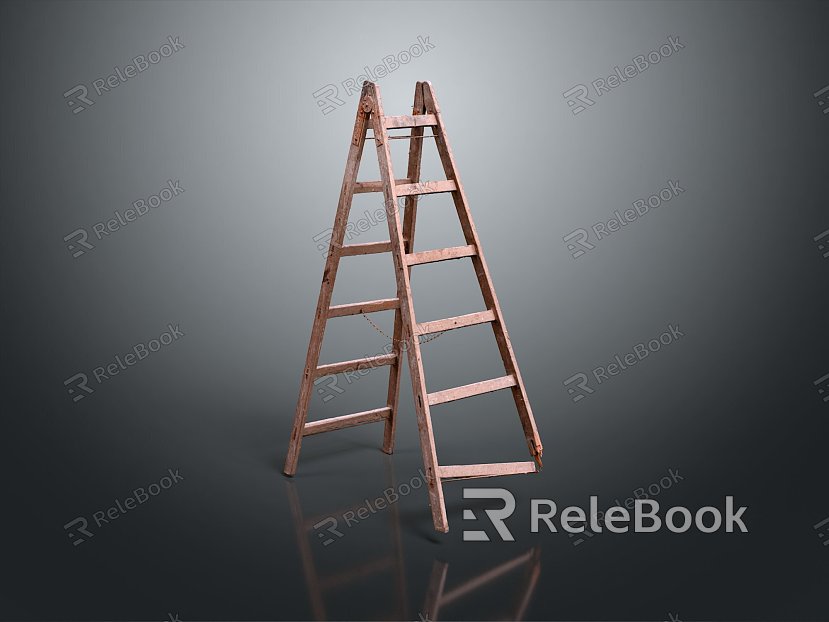 Diving Platform Diving Base Mobile Iron Frame Mobile Iron Ladder Movable Ladder Competition Watch Rack Outdoor Items model