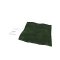 Decorative Ornament Set Arrangement in Outdoor Space with Green Grass and Small Flowers