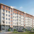 Old community transformation 3d model