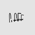 Sleek Black Modern Faucet With High Arc Design Single Handle Matte Surface Finish