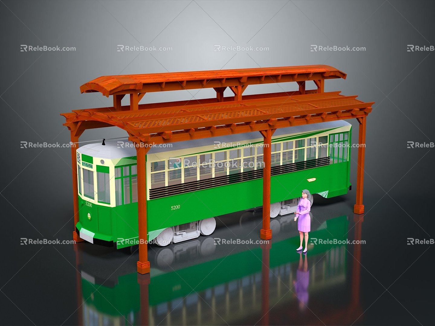 vintage train steam train train carriage locomotive head steam car carriage train modern vehicle 3d model