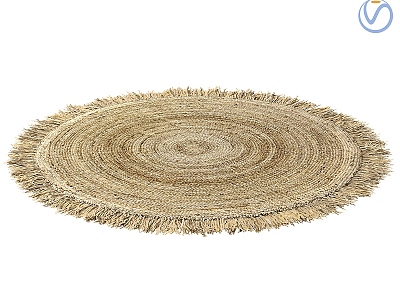 Round carpet model