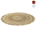Round carpet 3d model