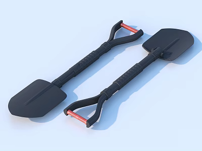 Shovel Survival Shovel Lifesaving Shovel 3d model