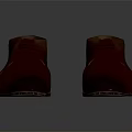 Lifestyle Essential Brown Leather Short Boots With Classic Design For Daily Wear