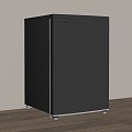 Modern refrigerator mini refrigerator mini refrigerator single door refrigerator 3d model