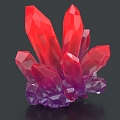 Crystal agate stone agate gemstone collection stone stone stone ruby spar crystal quartz 3d model