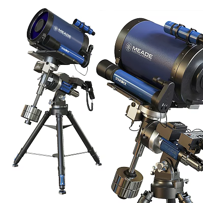 modern telescope astronomical telescope 3d model modern telescope astronomical telescope 3d model