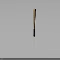 High Quality Wooden Baseball Bat With Black Rubber Grip For Sports Games And Training