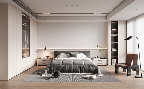 Modern Bedroom 3d model