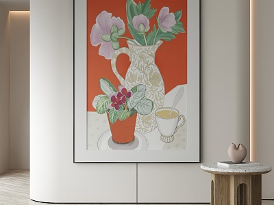 modern decorative painting 3d model