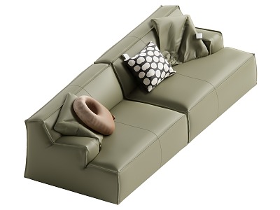 Modern Multiplayer Sofa 3d model