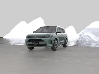 2024 ask boundary m7 with interior decoration scene has animation 3d model