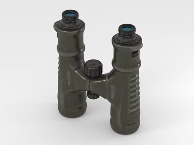 Professional Commercial Binoculars With Durable Design And Adjustable Focus Knob 3d model