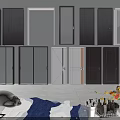 Modern Hinged Doors With Various Materials And Stylish Designs For Home Interior