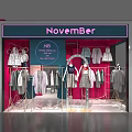 NovemBer Clothing Store With New Arrivals Limited Edition Apparel And Mannequin