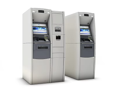 Cash machine 3d model Cash machine 3d model