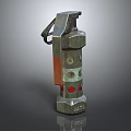 Industrial Metal Safety Device With Handle Cable Red Indicators And Bolts