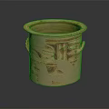 Ancient Handcrafted Terracotta Jar With Intricate Patterns And Two Handles