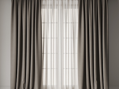 home curtain 3d model