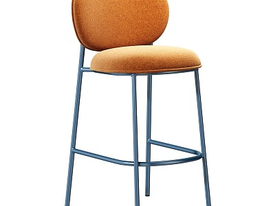 Modern Bar Chair 3d model