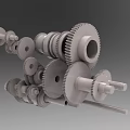 Industrial Equipment Mechanical Components Featuring Gears Shafts And Rotating Parts