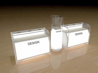 Electronic Products Display Cabinet Drug Display Cabinet Retail Display Cabinet Commercial Space Display Cabinet Booth 73 3d model