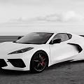 Super Run Corvette C8 3d model