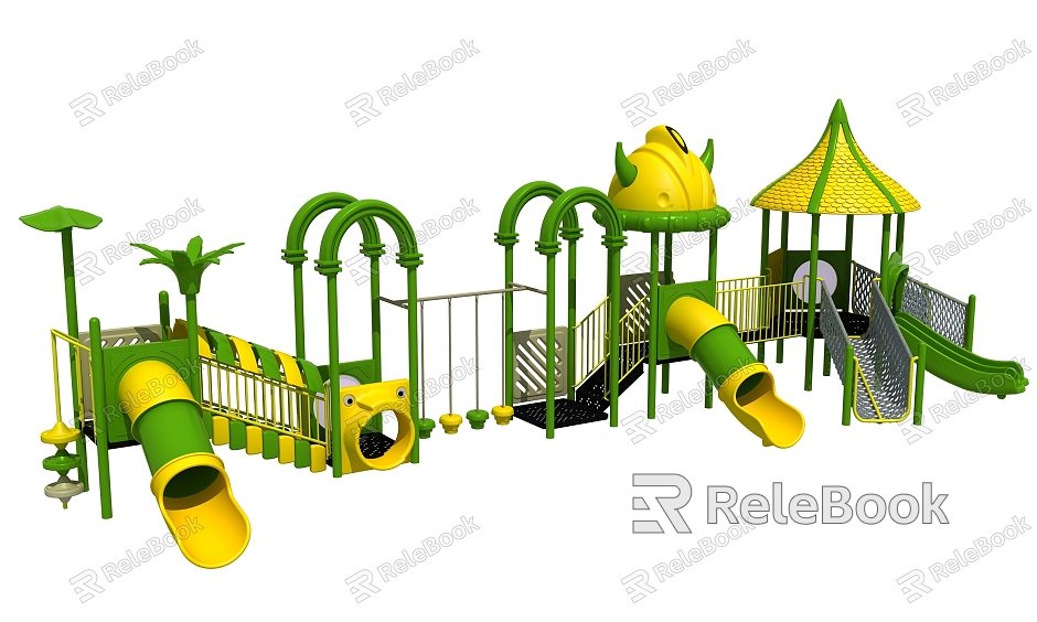 Modern slide large toy children's slide model