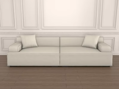 Modern three-person sofa sofa 3d model