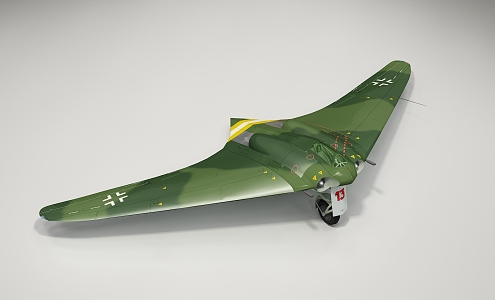 modern aircraft 3d model