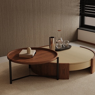 Modern coffee table 3d model